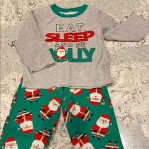 Toddler Boys 2T Fleece Pajama Set